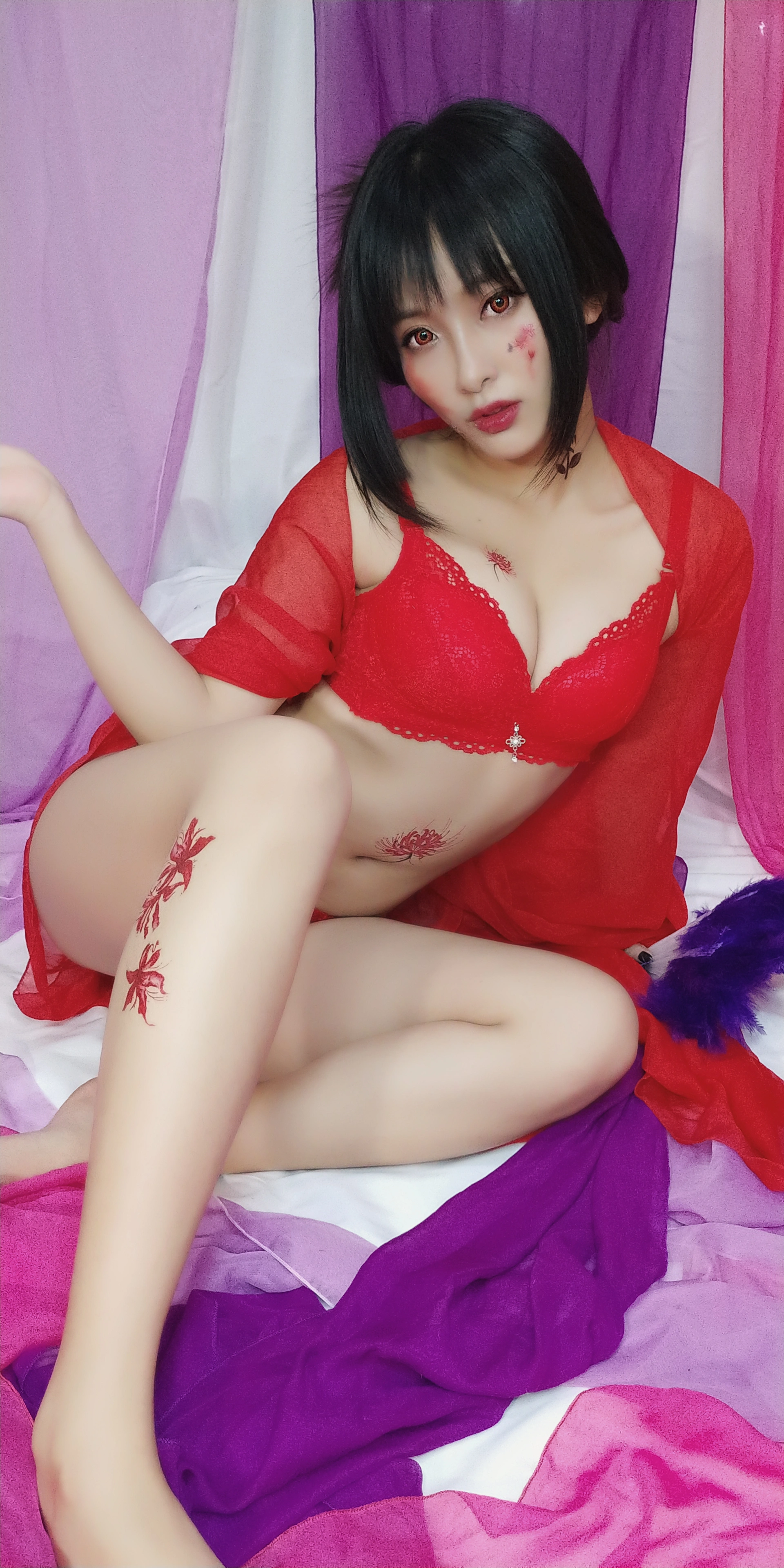 洛璃 LoLiSAMA – NO.072 红女妖 1