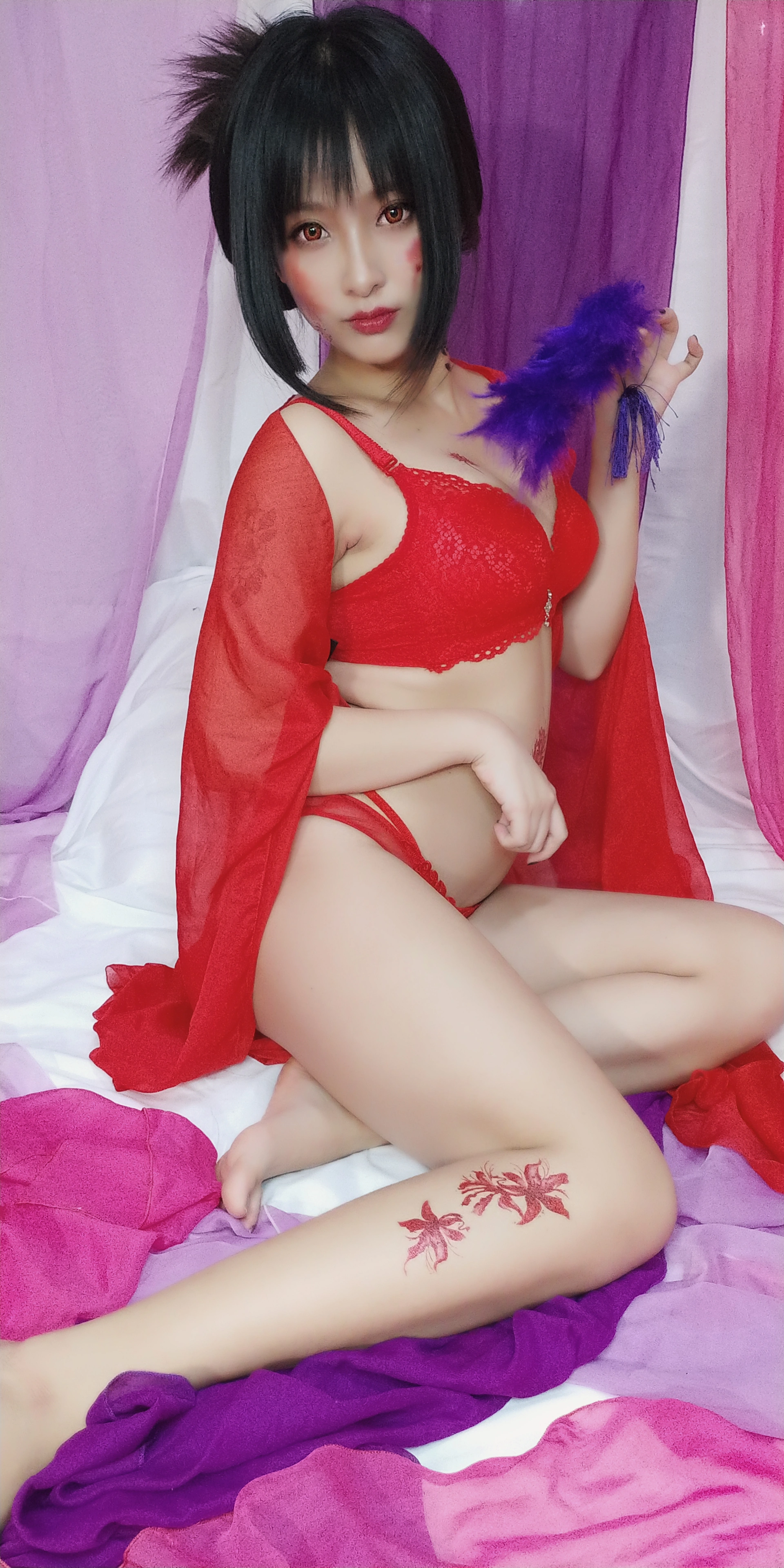 洛璃 LoLiSAMA – NO.072 红女妖 3